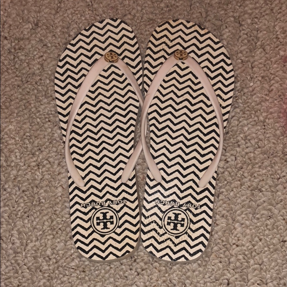 Tory Burch flip flops!